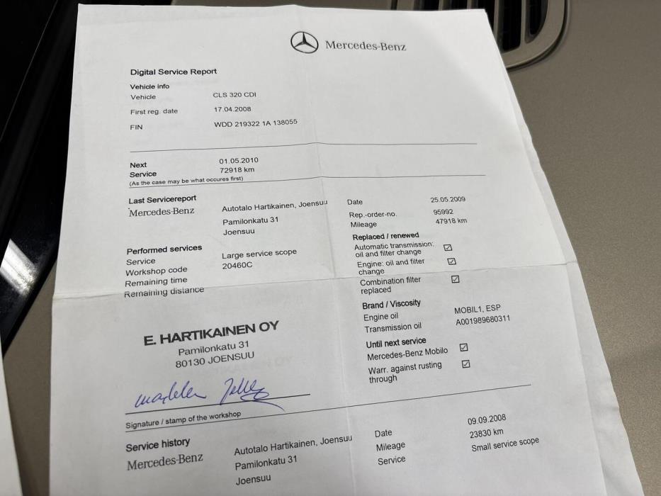 MERCEDES-BENZ CLS 2008