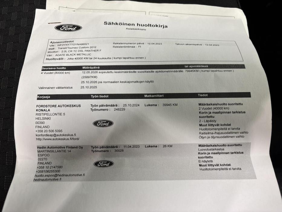 FORD Transit Custom 2023