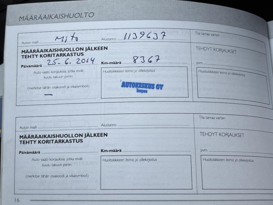 ALFA ROMEO Mito 2012