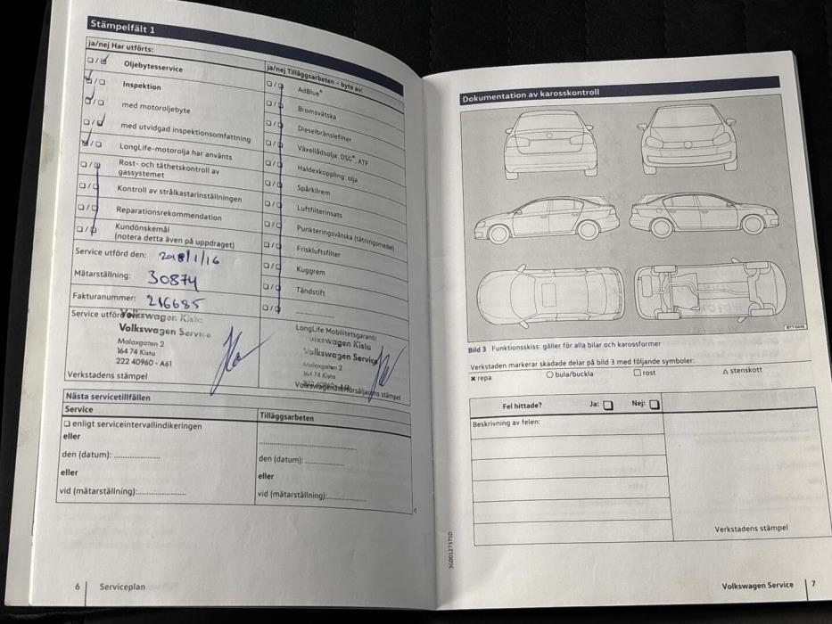 VOLKSWAGEN Passat 2016