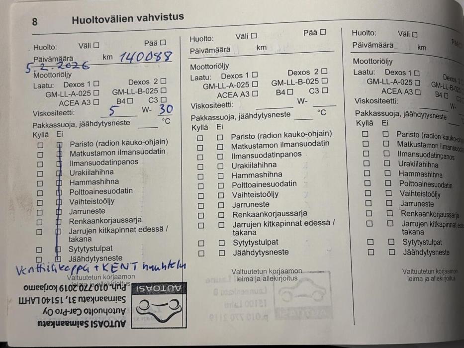 OPEL ZAFIRA 2017
