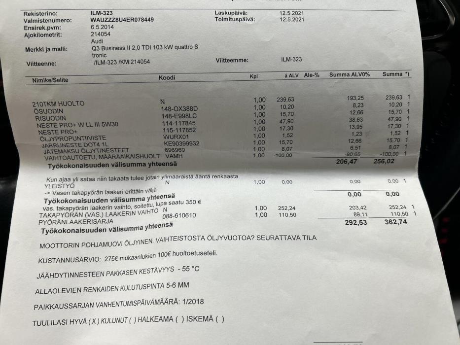 AUDI Q3 2014