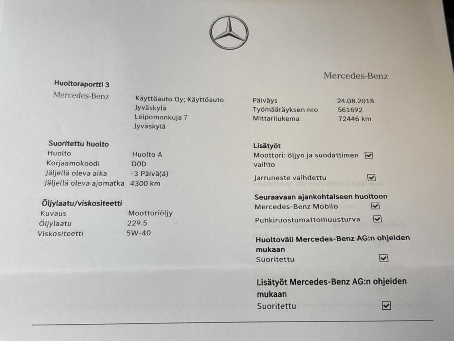 MERCEDES-BENZ A 2016