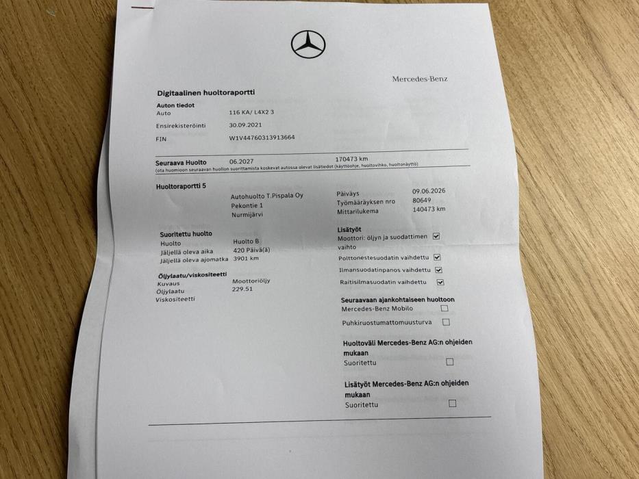 MERCEDES-BENZ Vito 2021