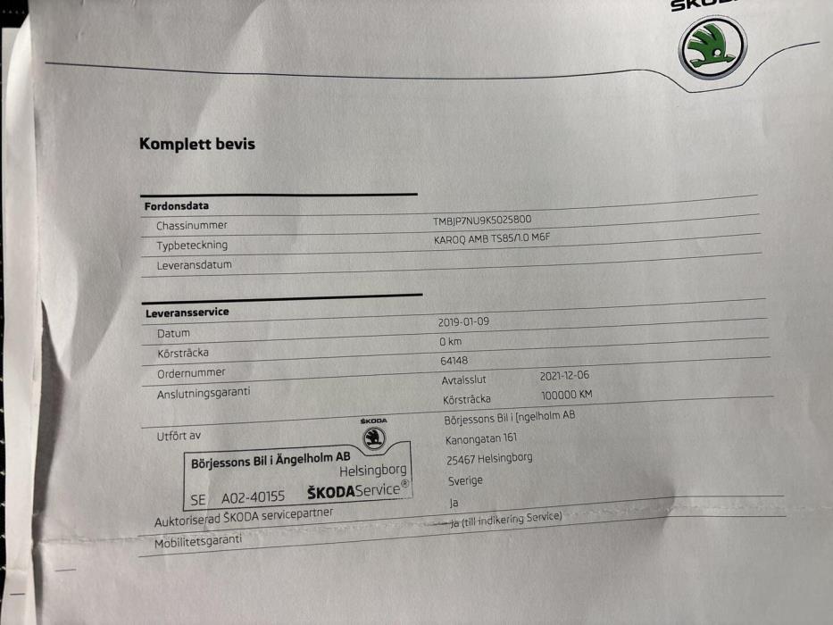 SKODA Karoq 2019