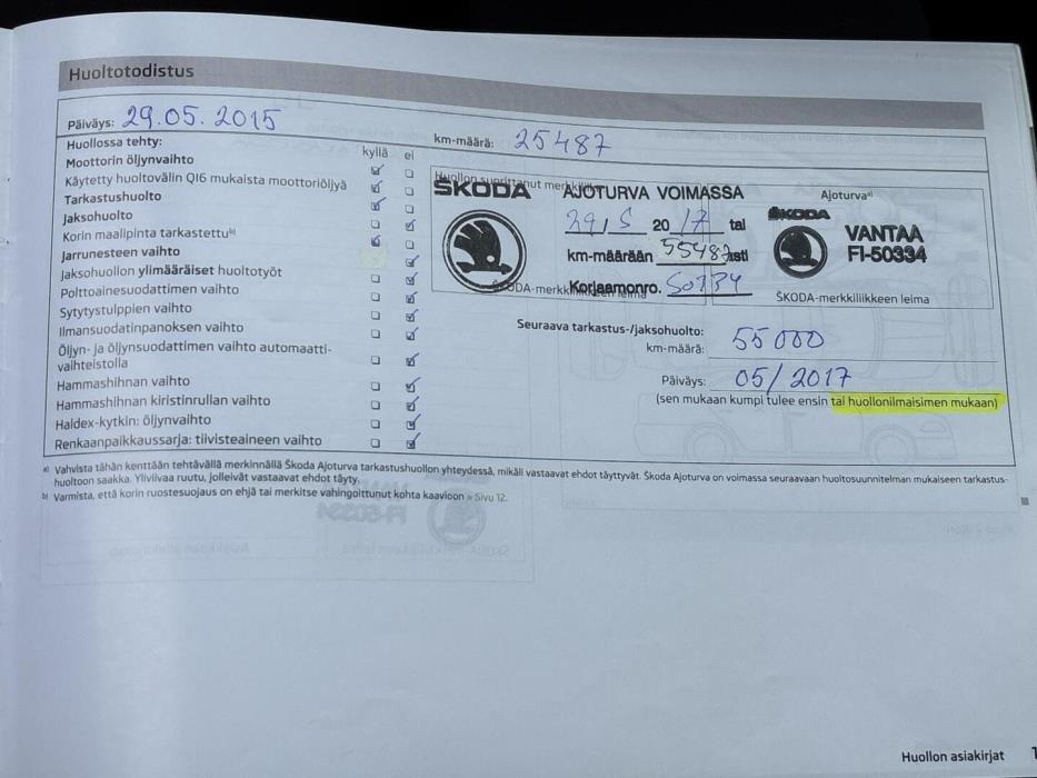 SKODA Octavia 2013
