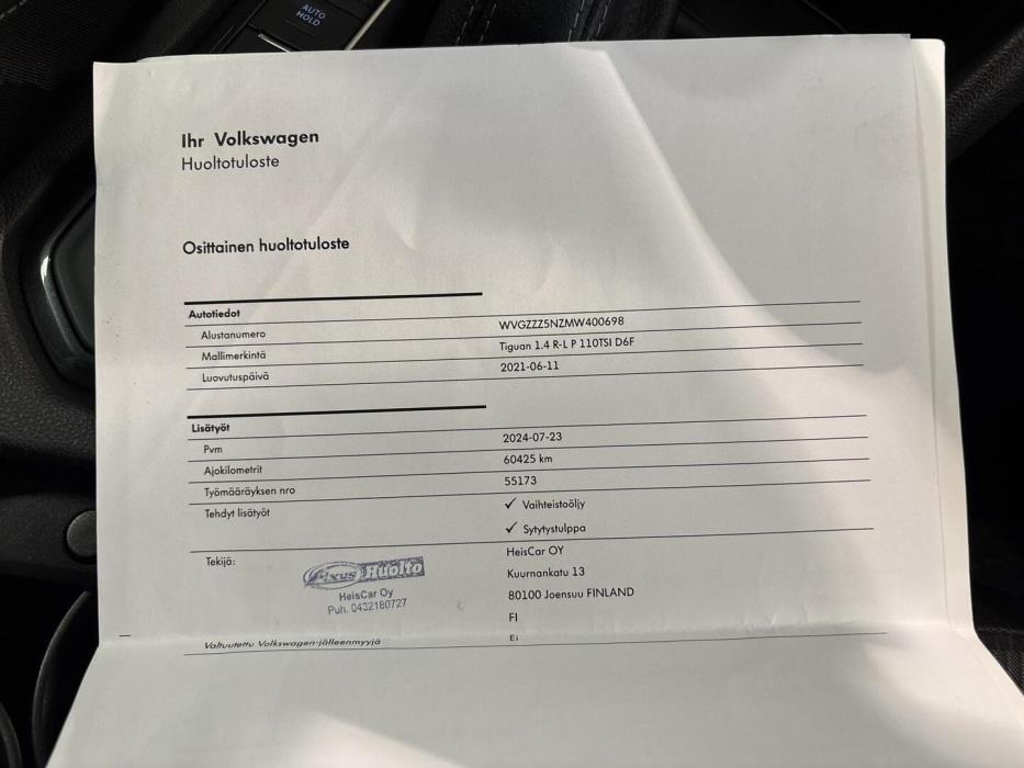 VOLKSWAGEN Tiguan 2021