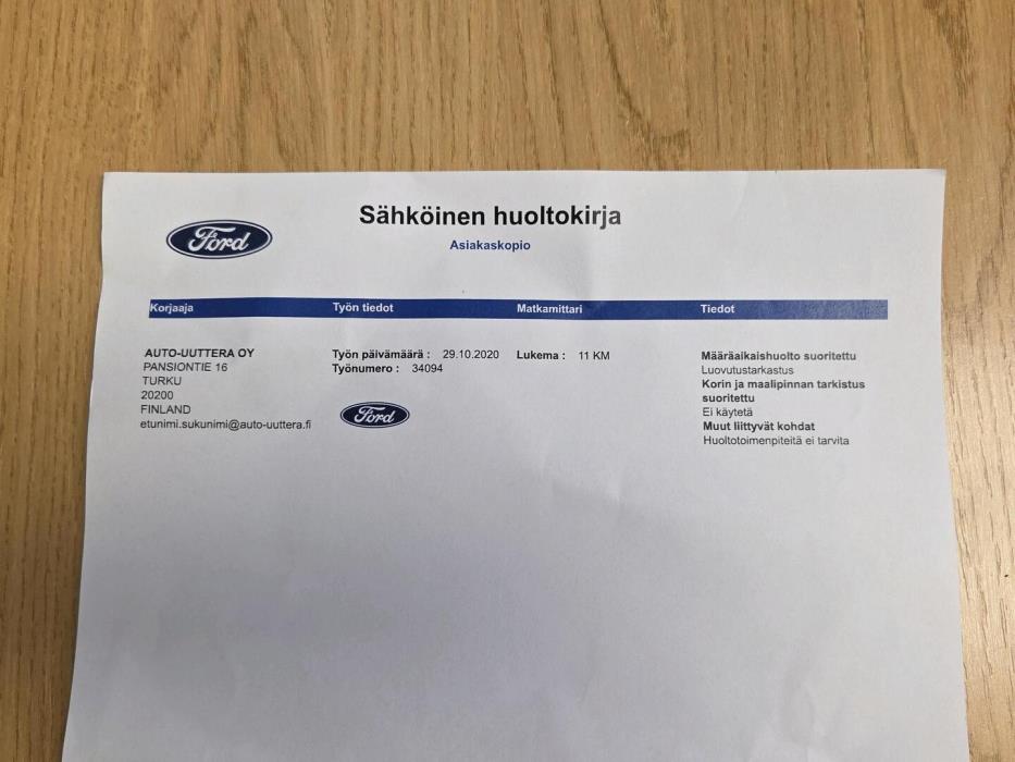 FORD Transit Courier 2020