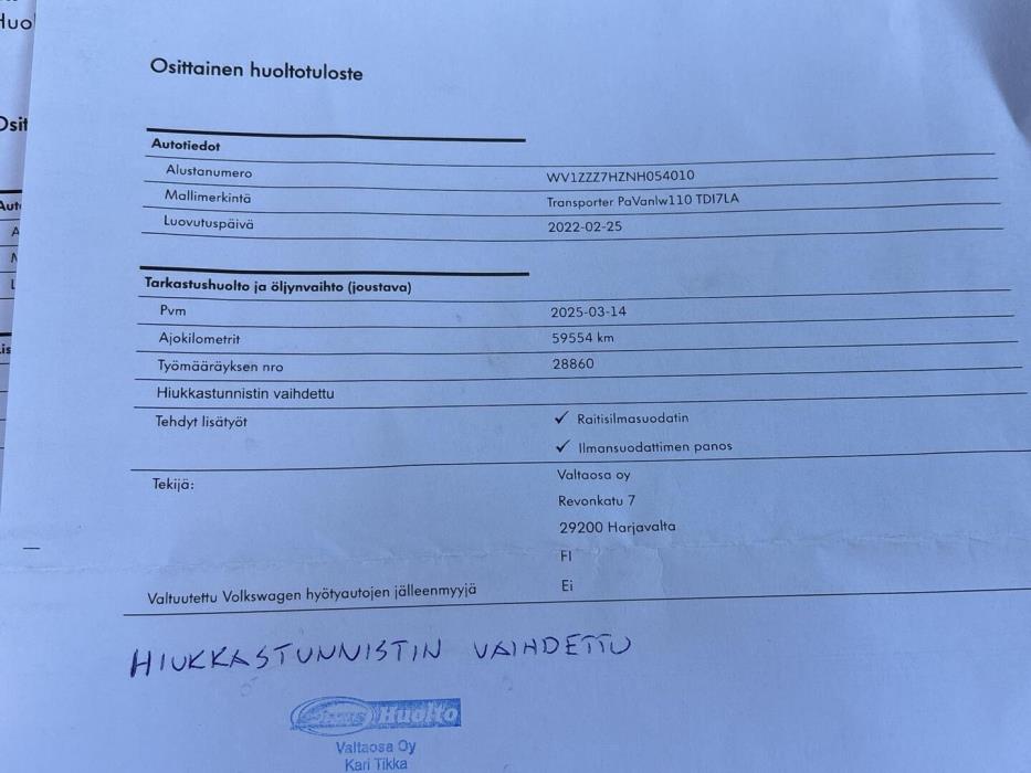 VOLKSWAGEN Transporter 2022