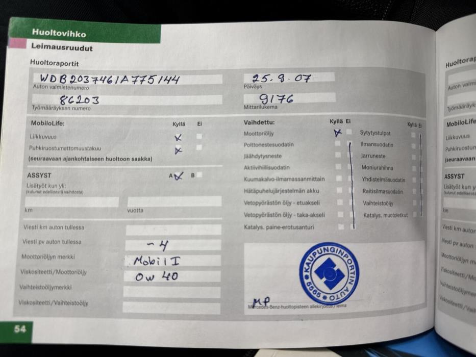 MERCEDES-BENZ C 2006