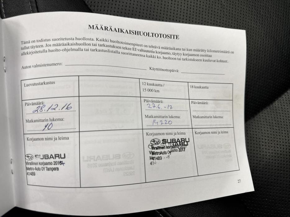 SUBARU Forester 2017