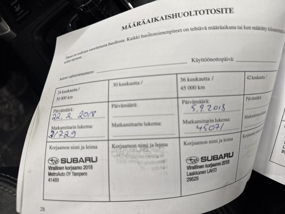 SUBARU Forester 2017