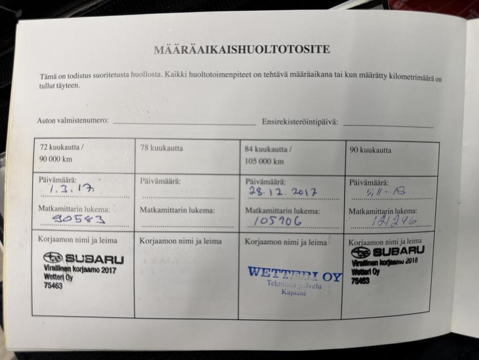 SUBARU Forester 2011