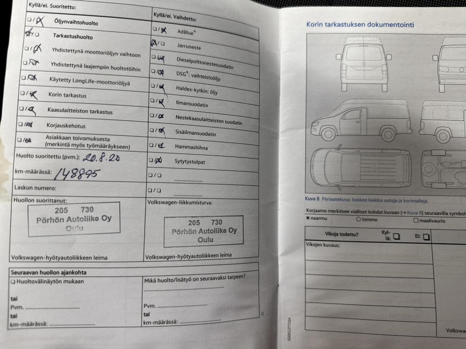 VOLKSWAGEN Transporter 2016