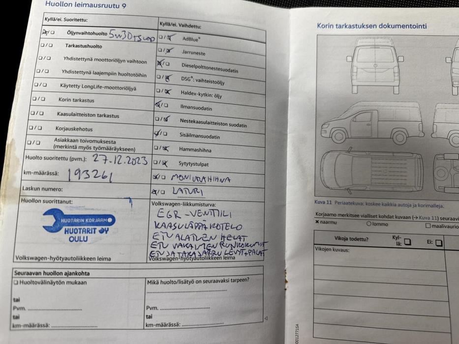 VOLKSWAGEN Transporter 2016