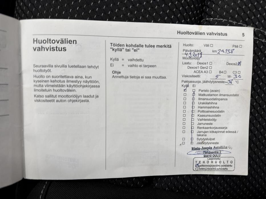 OPEL Zafira 2018
