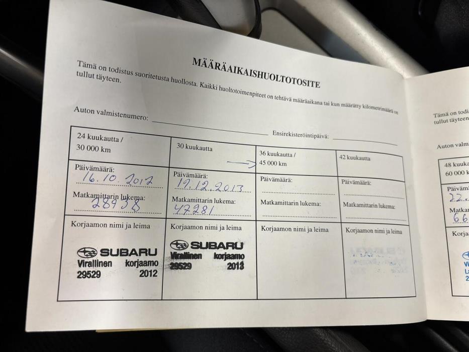 SUBARU Forester 2010