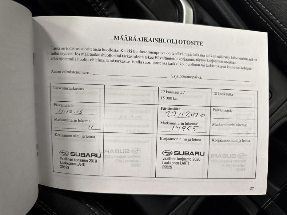 SUBARU Forester 2020