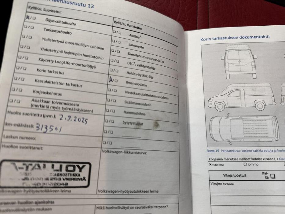 VOLKSWAGEN Transporter 2016