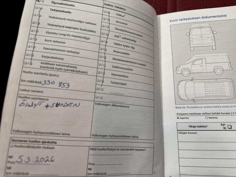 VOLKSWAGEN Transporter 2016