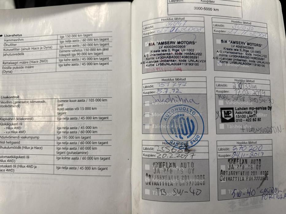 TOYOTA Hiace 2007