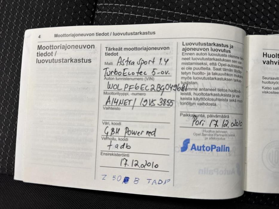 OPEL Astra 2010