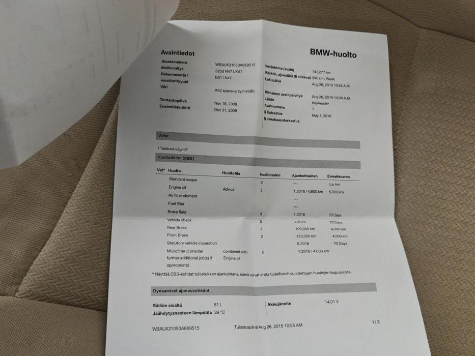 BMW 320 2009