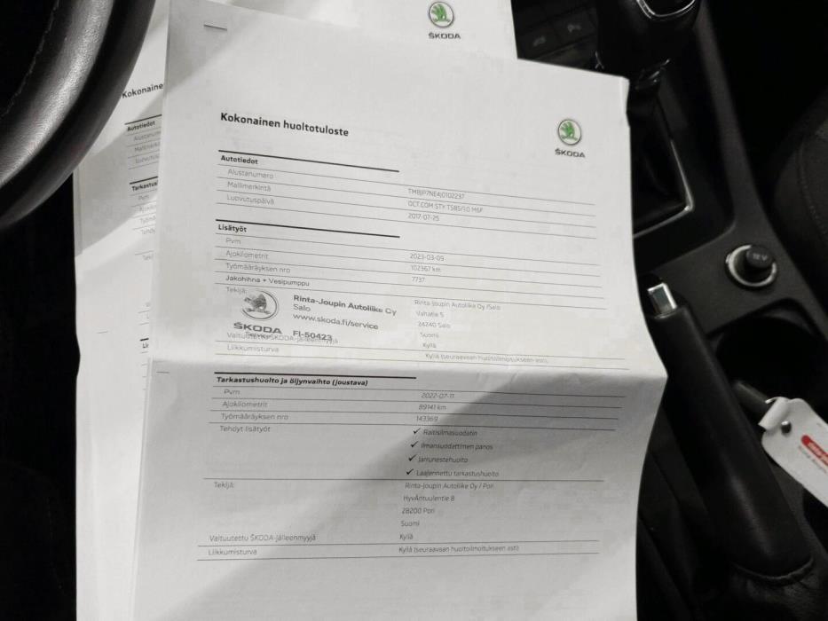 SKODA OCTAVIA 2017