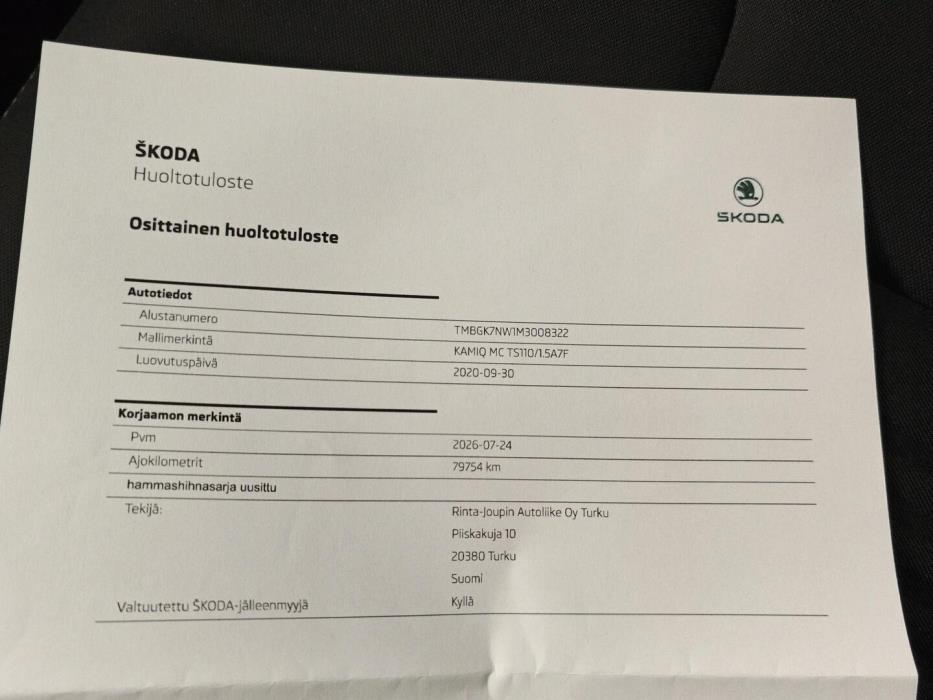SKODA Kamiq 2020