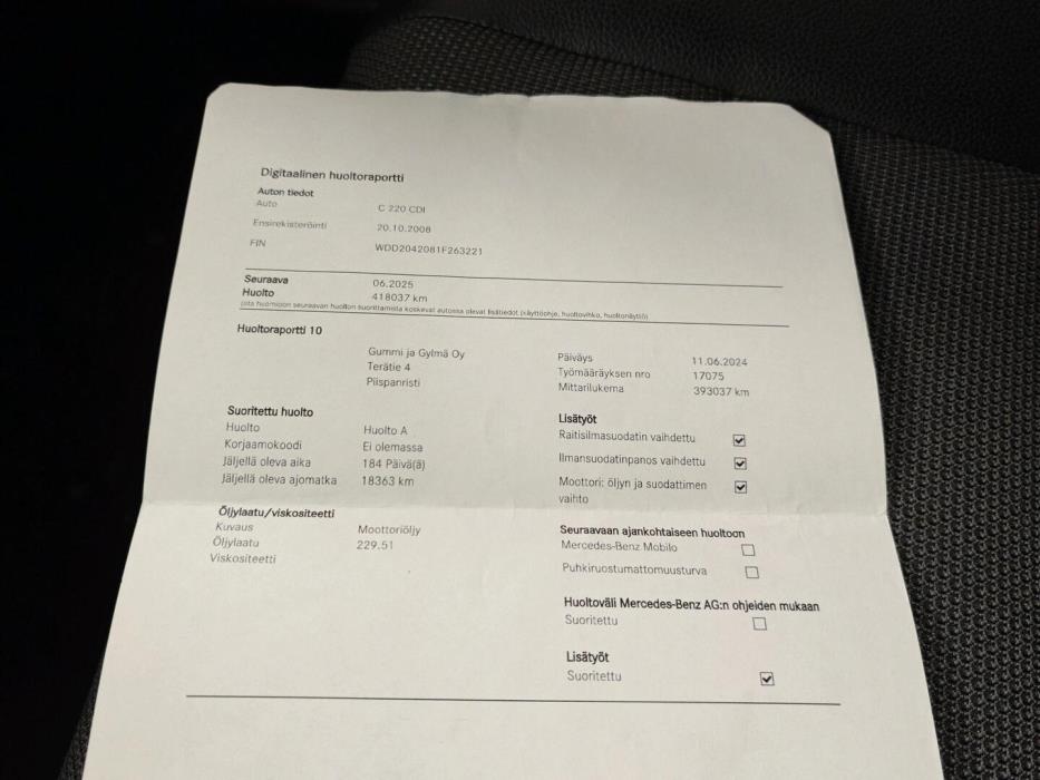 MERCEDES-BENZ C 2009