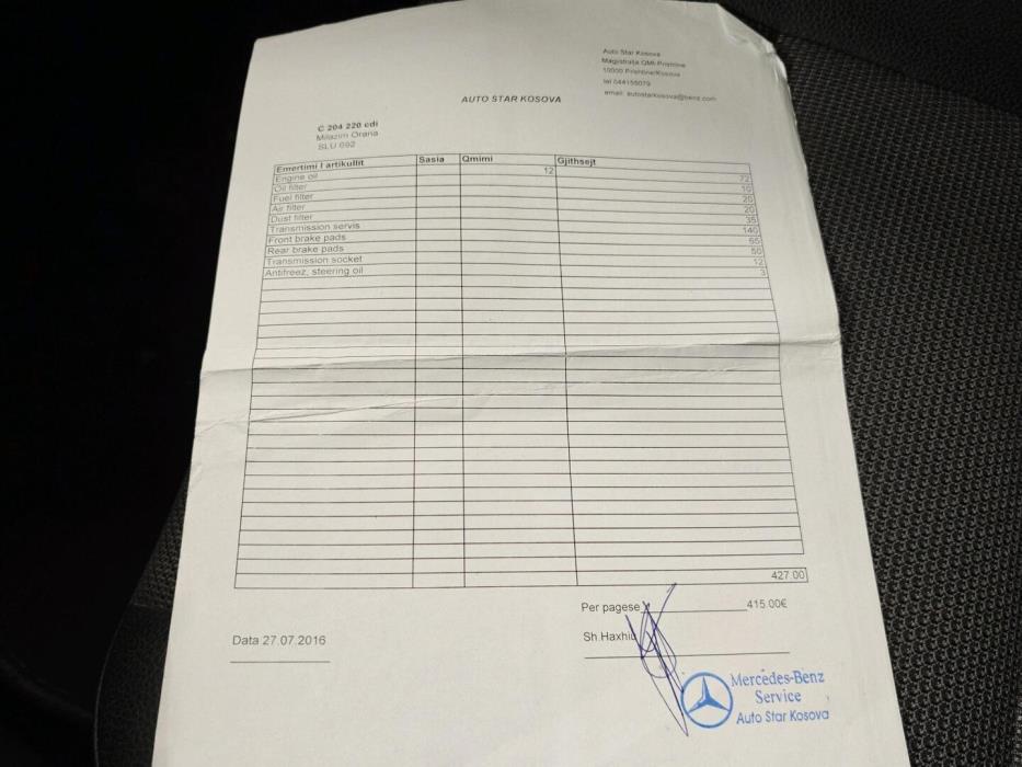 MERCEDES-BENZ C 2009