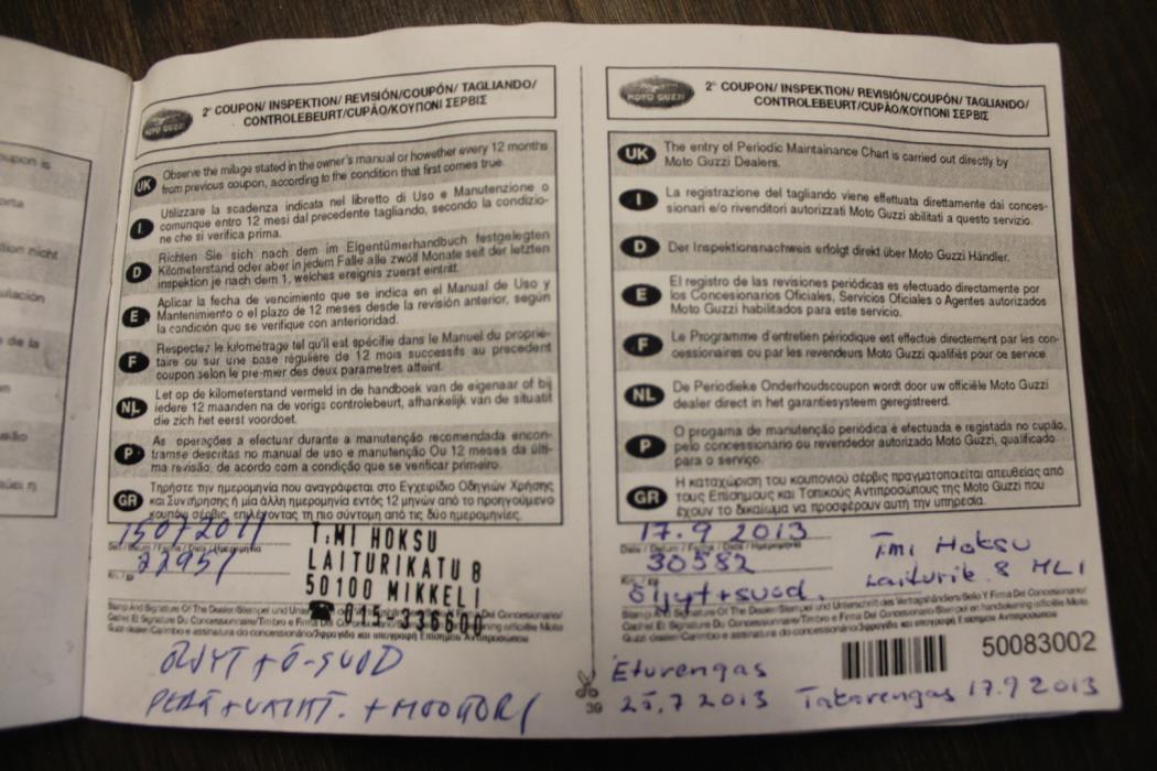 MOTO GUZZI NORGE 2007