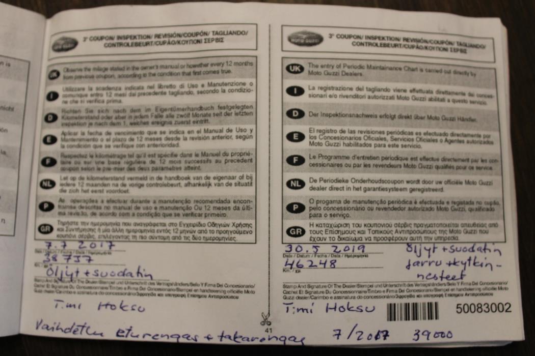 MOTO GUZZI NORGE 2007