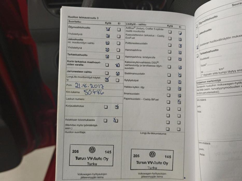 VOLKSWAGEN Caddy 2012