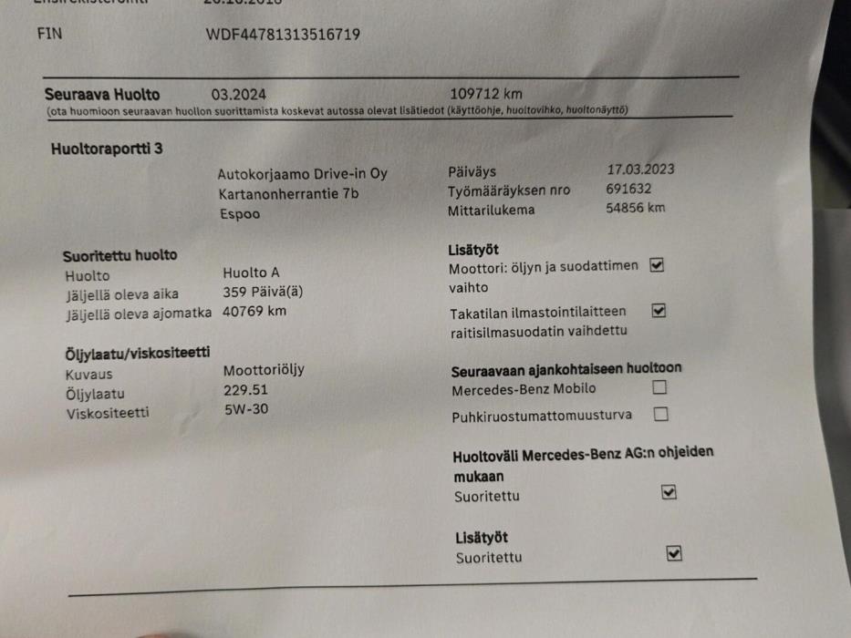 MERCEDES-BENZ V 2019