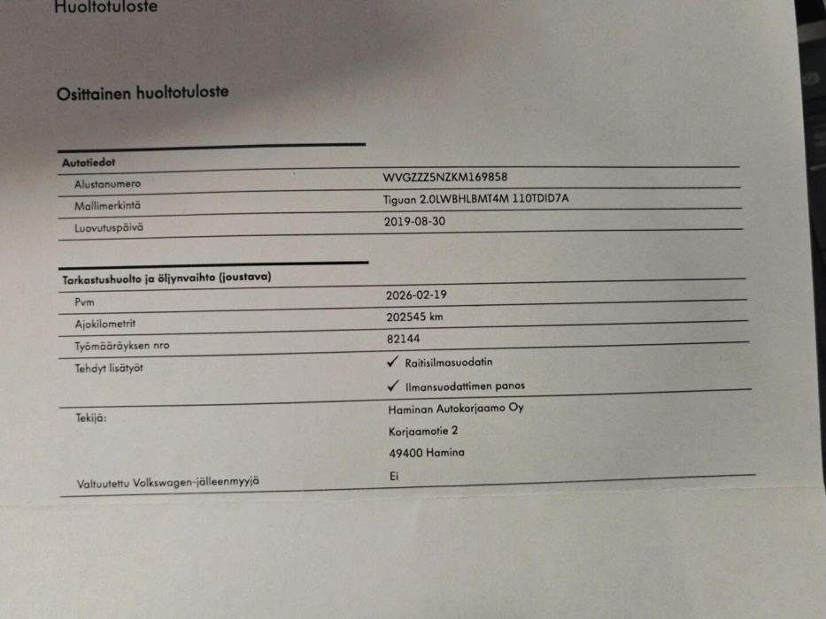 VOLKSWAGEN Tiguan Allspace 2019