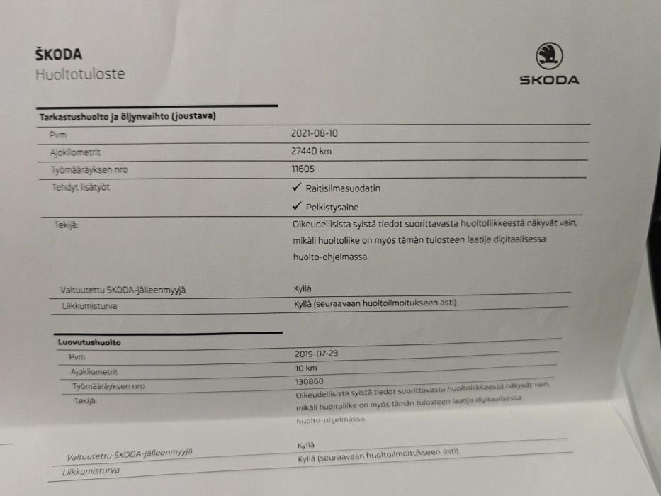 SKODA Octavia 2019