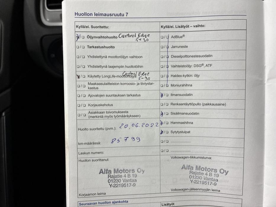 VOLKSWAGEN Golf 2016