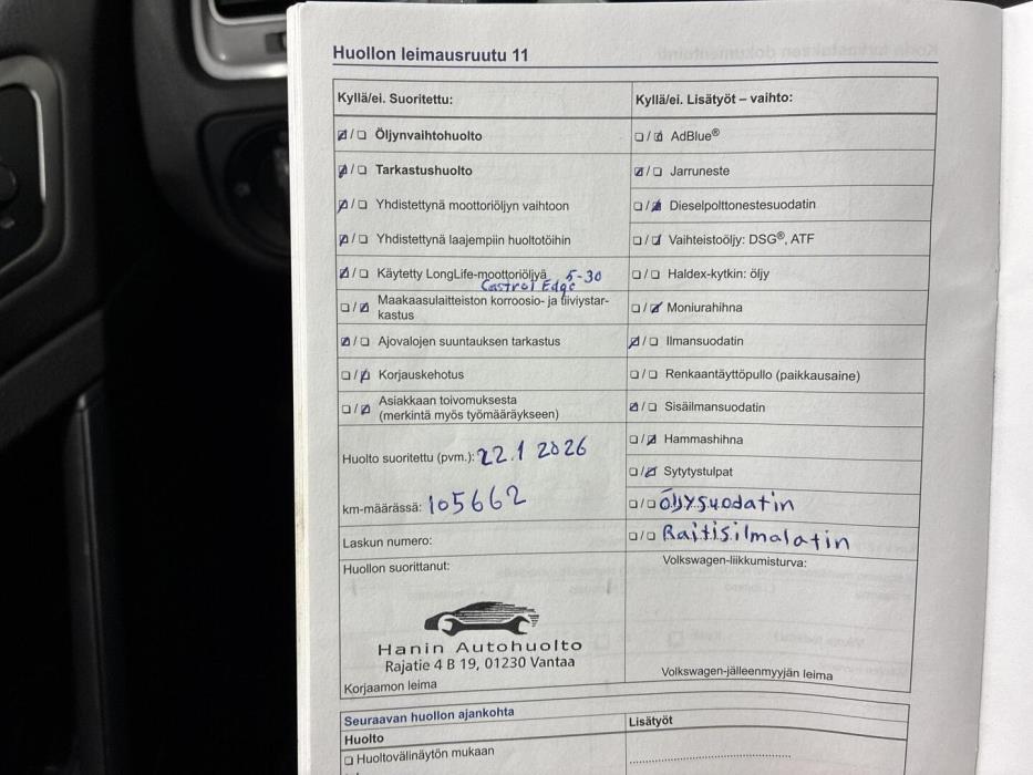 VOLKSWAGEN Golf 2016
