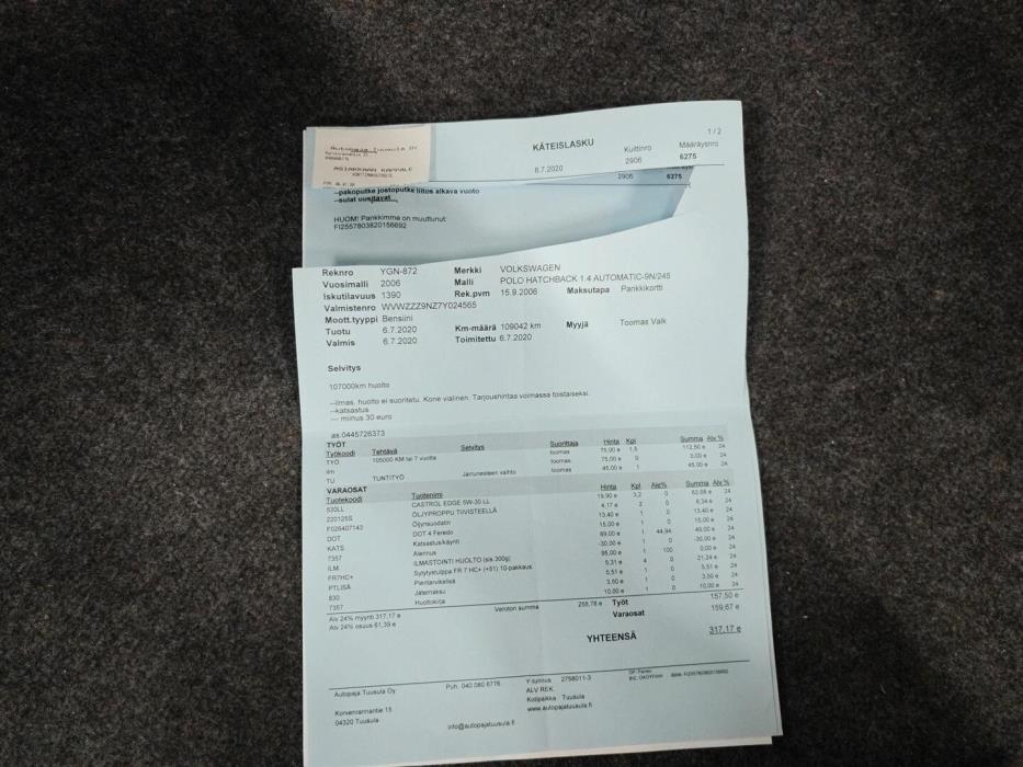 VOLKSWAGEN Polo 2006