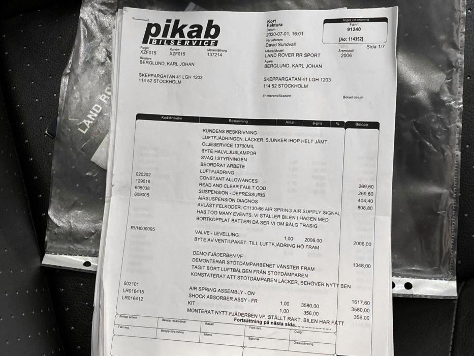 LAND ROVER Range Rover Sport 2006