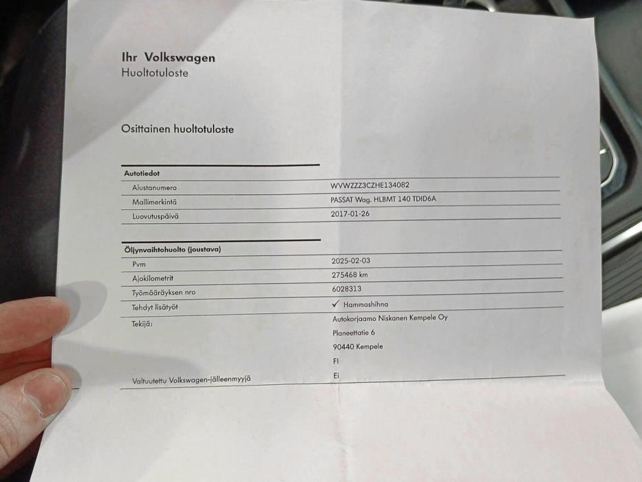 VOLKSWAGEN Passat 2017