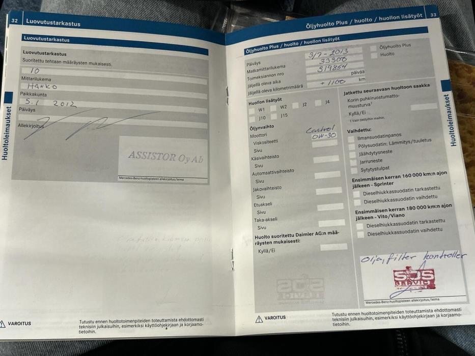 MERCEDES-BENZ Vito 2012