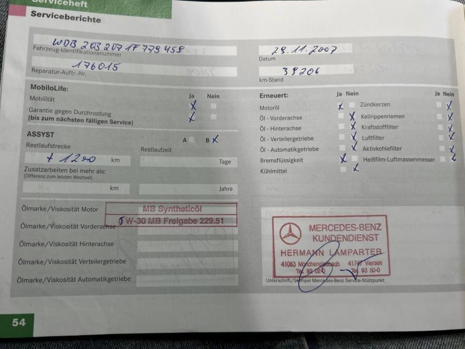 MERCEDES-BENZ C 2005