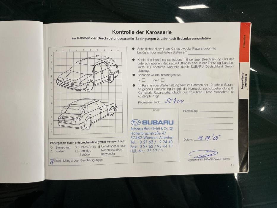 SUBARU Legacy 2004