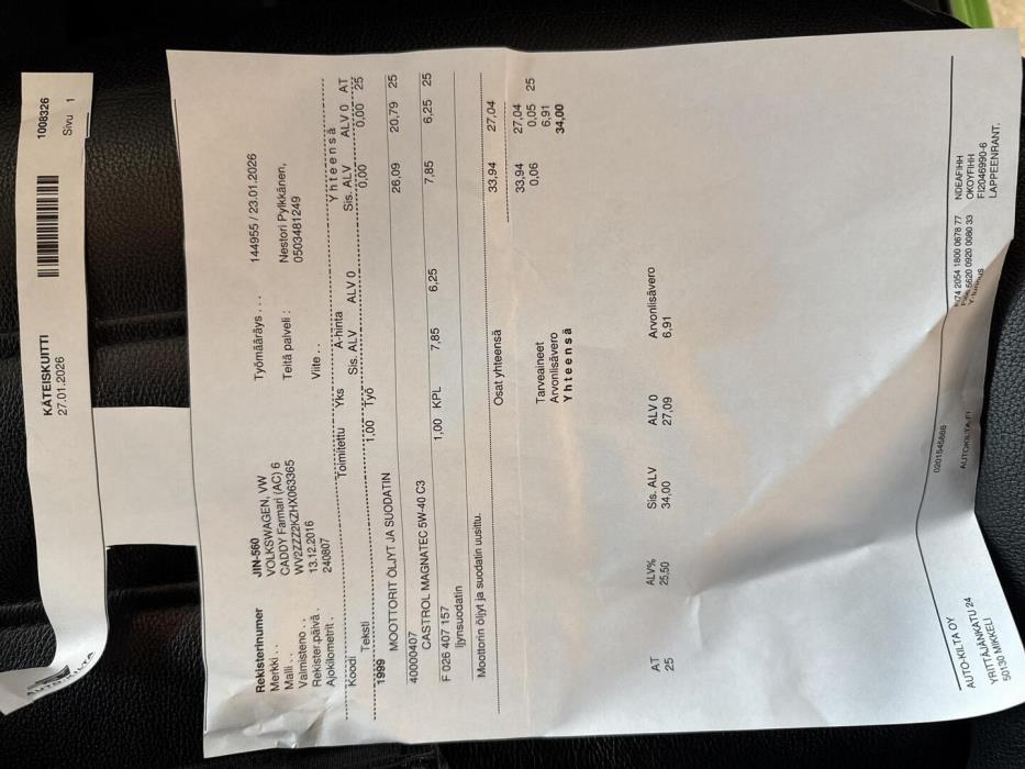 VOLKSWAGEN Caddy Maxi 2016