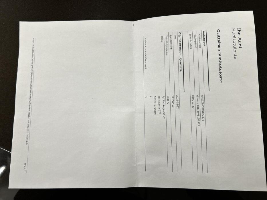 AUDI A6 allroad quattro 2015