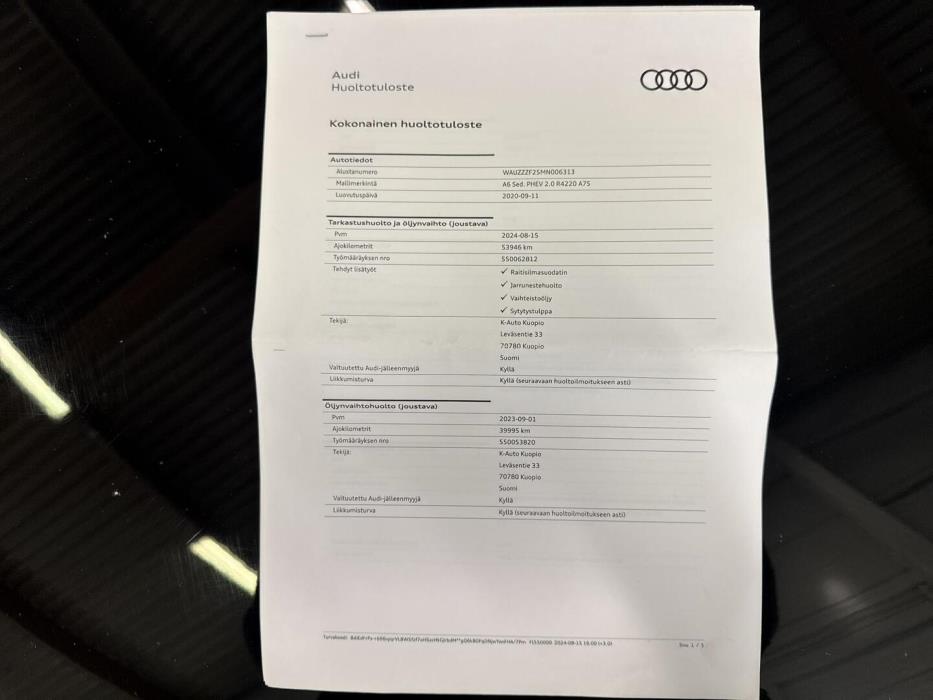 AUDI A6 2020