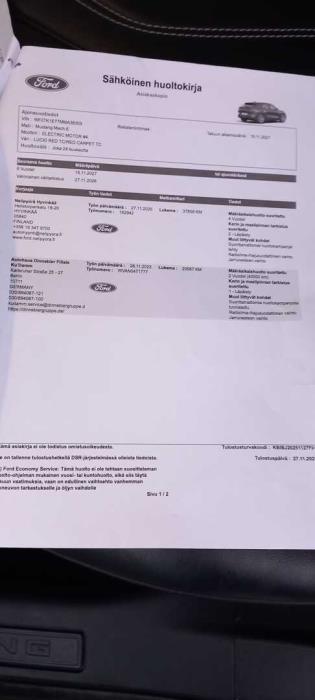 FORD MUSTANG MACH-E 2021