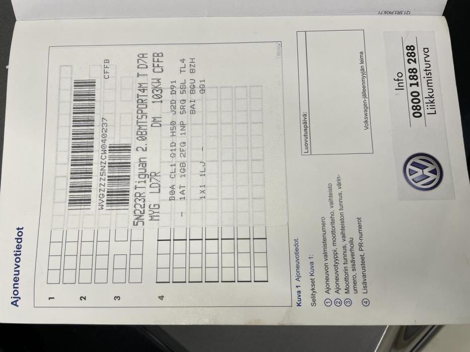 VOLKSWAGEN Tiguan 2012